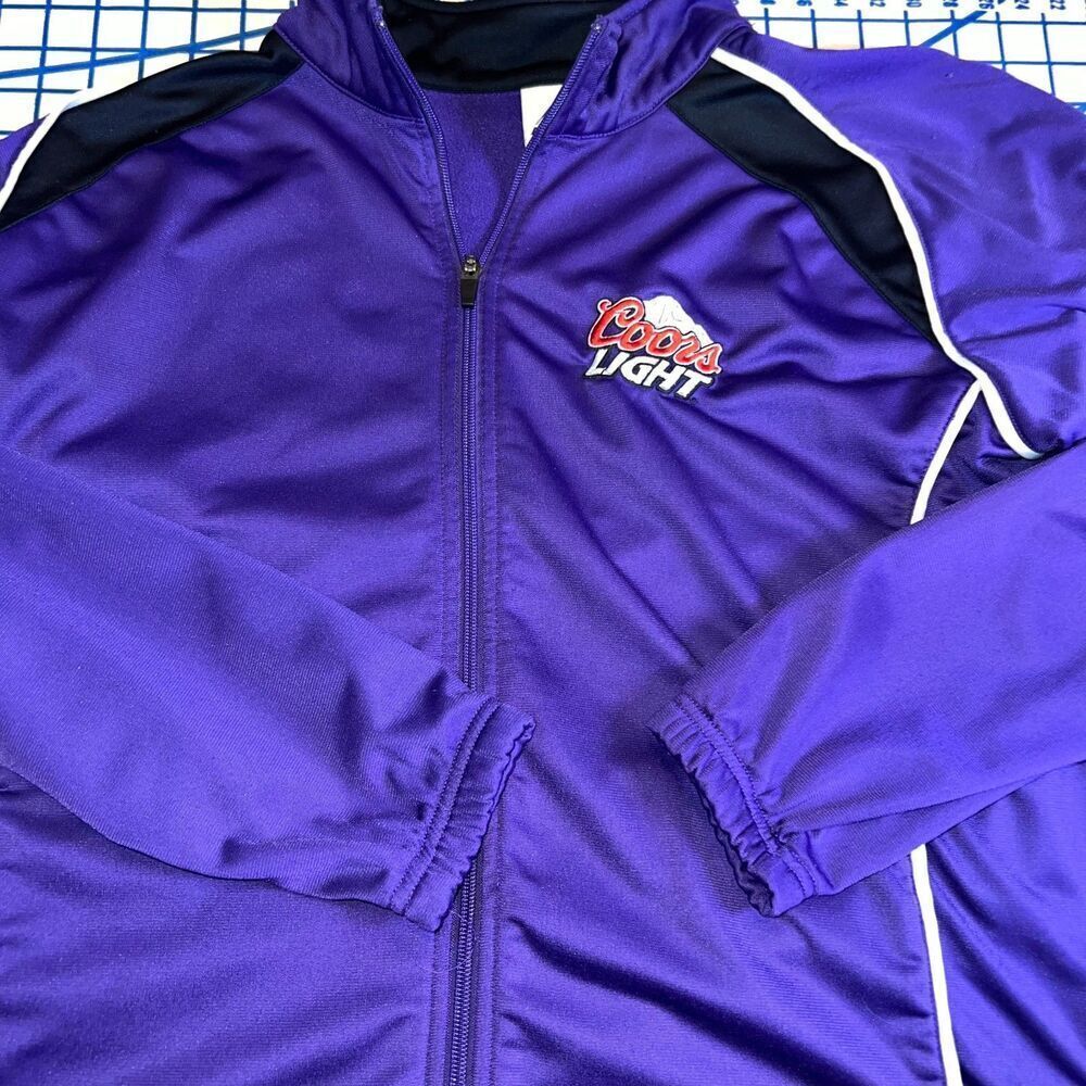 Coors Light Colorado Rockies Full Zip Sportswear Jacket Women's Size XL - Picture 5 of 10
